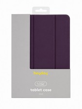 Heyday iPad Pro 11in 2024 Case Burgundy Folio Stand Stylus Holder NEW