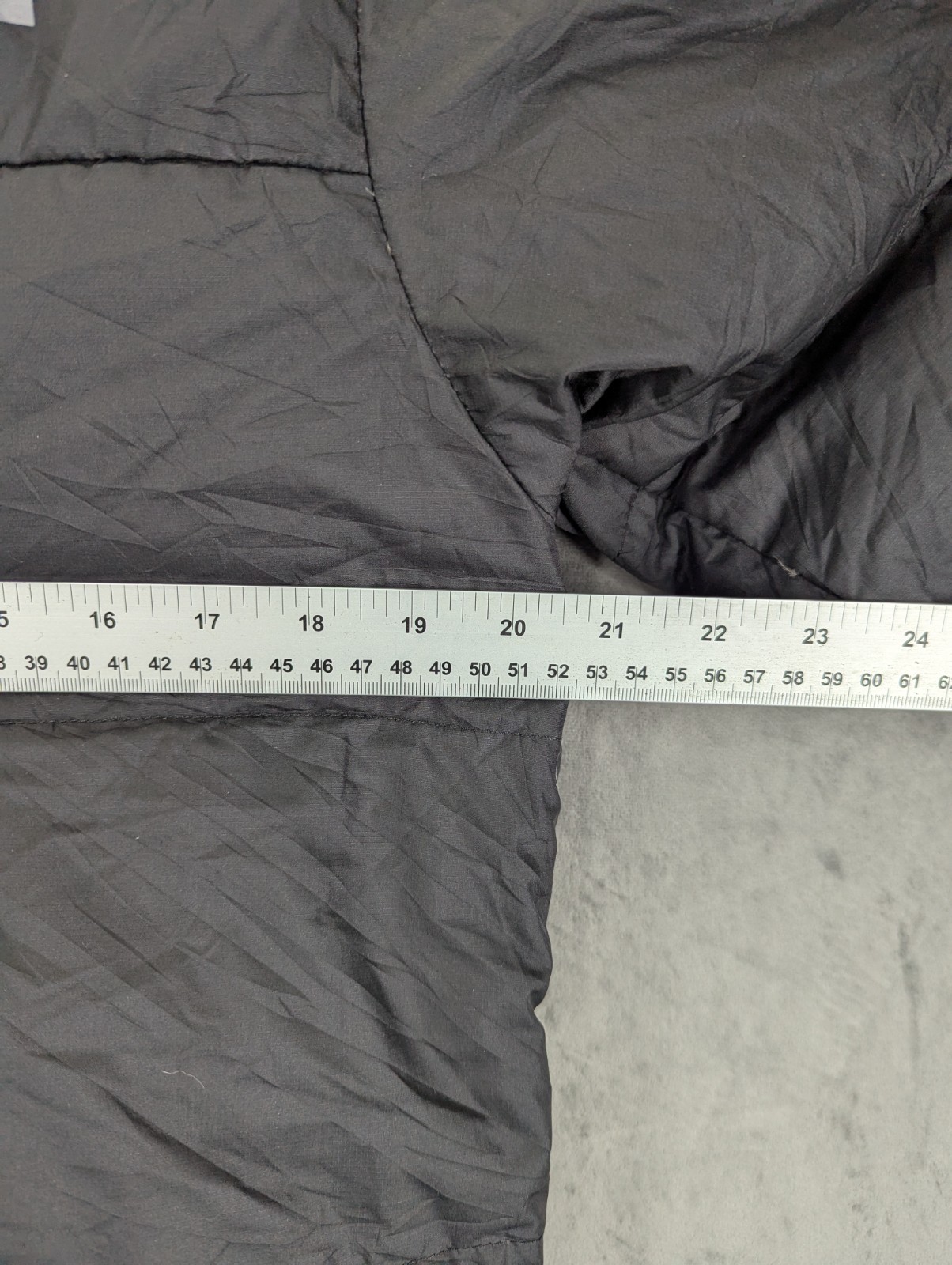 North Face 550 Puffer Jacket Men's Size Small Black Down Filled Full Zip Outdoor image 10