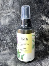 Sprig By Kohler Body & Linen Mist Clary Sage and Patchouli  4 fl.oz Focus, New