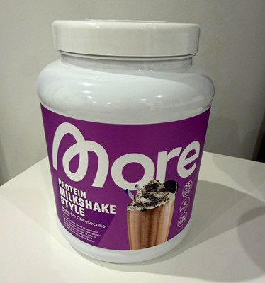 More Protein Milkshake Style Pulver Oreo Cheesecake Geschmack 600 g - GEÖFFNET