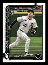 2025 Topps Update #US337 Chase Meidroth Rookie Chicago White Sox