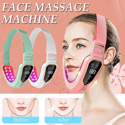 Face Lifting Beauty Machine Double Chin Removal Electric V-Face Shaping Massager
