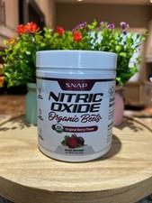 Snap Nitric Oxide 3 In 1  Circulation Superfood Organic Beets, Berry Flavor
