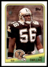 1988 Topps Pat Swilling New Orleans Saints #66