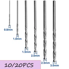 Diamond Coated Tipped Twist Drill Bit For Glass Jewelry Stone Tile USA