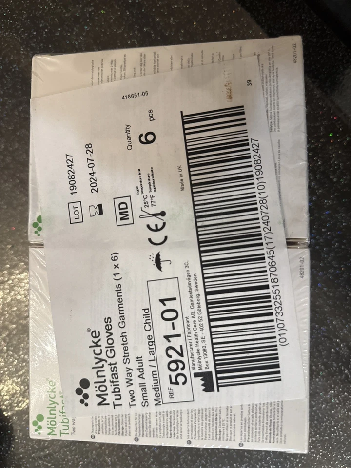 Monlycke Tubifast Gloves Set Of 6 Please Read!!! - Image 3 of 3