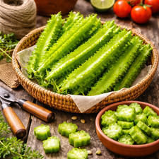 Winged Bean Seeds   Asparagus Pea / Dragon Bean, Crunchy 4-Wing Gourmet 10 Seeds