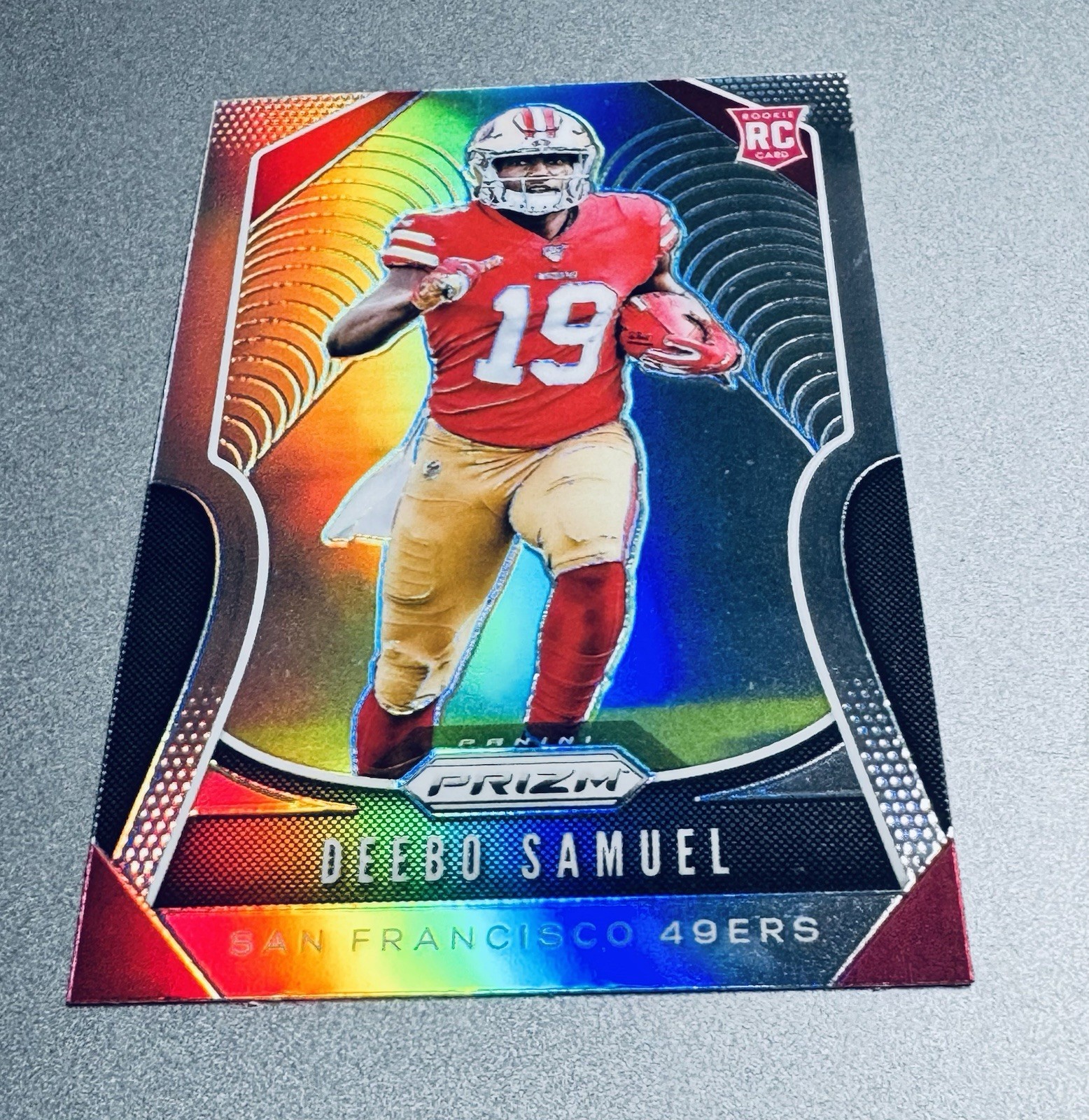 2019 Panini Prizm Rookies SILVER PRIZM ! DEEBO SAMUEL ! #346 Rookie RC