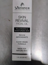 Vibriance Skin Revival Facial Oil - Natural Ingredients Face Hydrating EXP 9/27