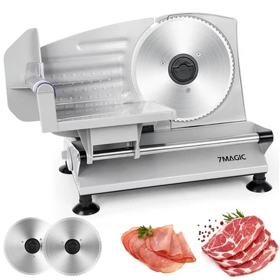 EUMATY Allesschneider Brotschneidemaschine Aufschnittschneider Aufschnittmaschine DHL