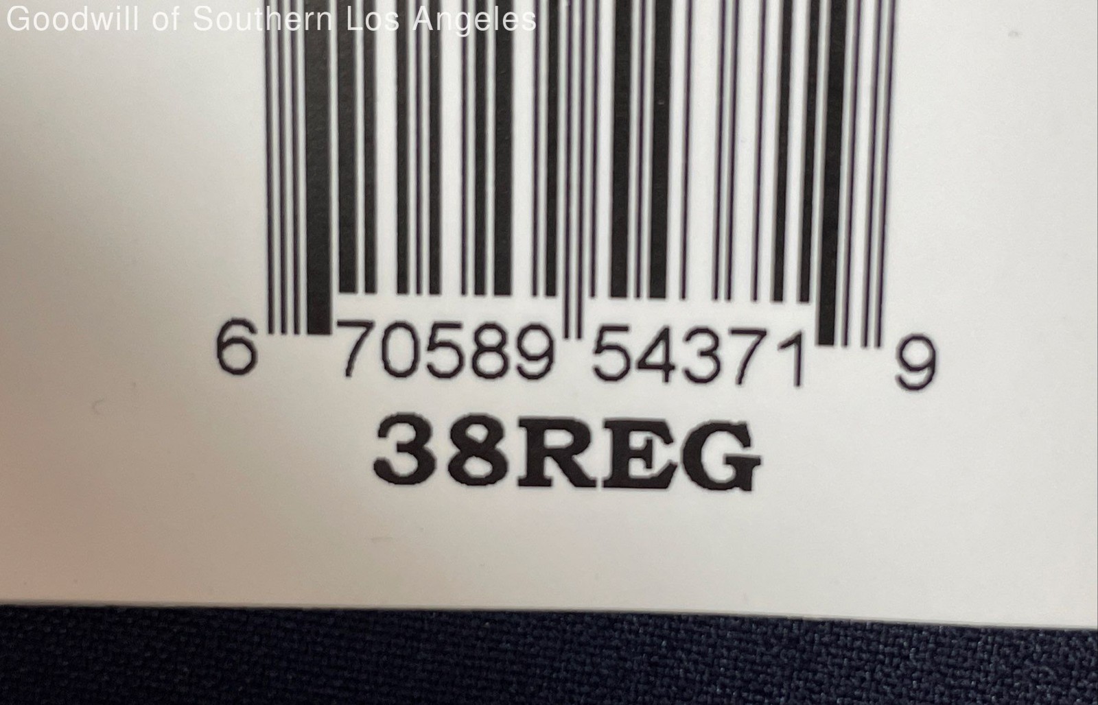 Michael Navy/Solid Jacket - Size 38 - image 4