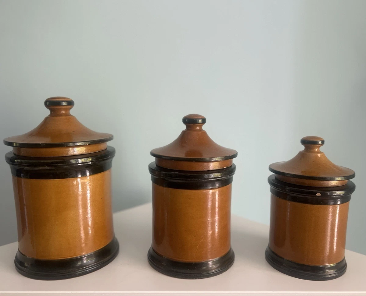 Italian Canisters In Italian Art Pottery for sale | eBay