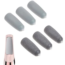 6 Pcs Pedicures Heads for Flawless Pedi Electric Tool Foot File,Pedi Roller H...