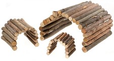Little Friends Flexi Bendy Sticks Wooden Hide Bridge Chew For Small Animals