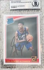 Shai Gilgeous-Alexander Signed 2018  Donruss Rated Rookie Autograph Beckett MVP