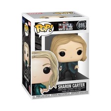 Funko Pop! Marvel: The Falcon & Winter Soldier - Sharon Carter (Importación USA)