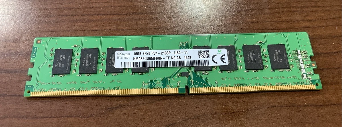 PC4-17000 (DDR4-2133) Bus Speed Computer RAM 16 GB Total Capacity