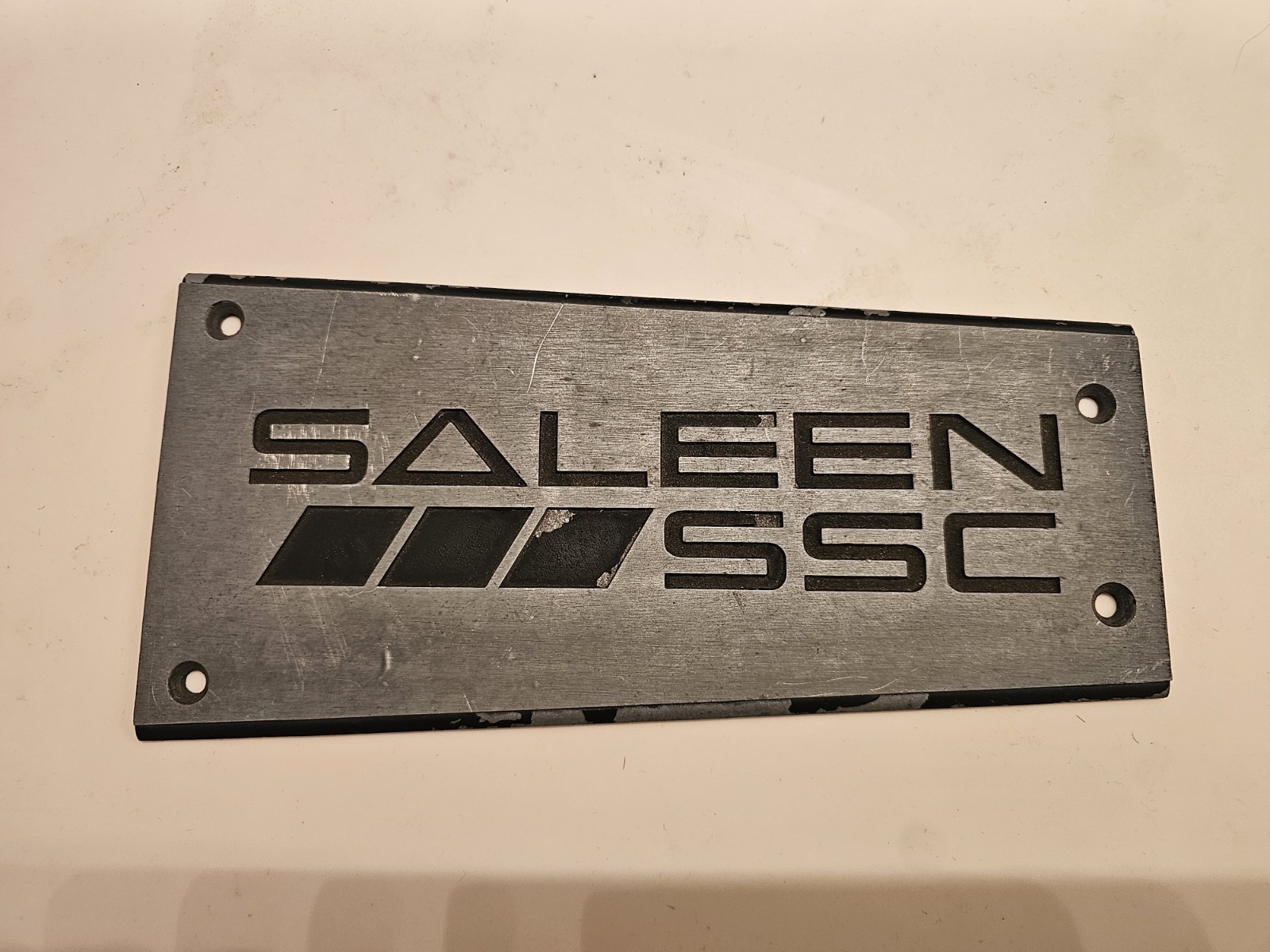 Saleen SSC 5.0 302 Engine Plaque 1989 (One Of 161 Produced)
