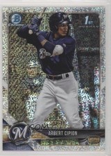2018 Bowman Draft Chrome Sparkles Refractor Arbert Cipion #BDC-19 0c6