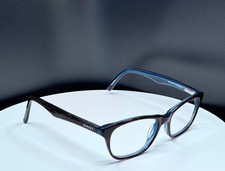 VTG GANT GW EMMA TO Womens Tortoise Blue Square Eyeglasses FRAMES ONLY