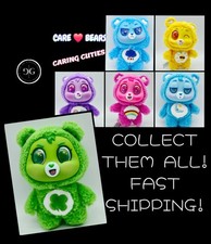 NEW CARE BEARS x BASIC FUN  CARING CUTIES 6" Vinyl Plush Pendant  SHIPS FAST 