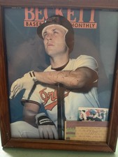 Vintage 1990s Cal Ripken Jr Hand Signed Autograph Beckett Monthly Mag Ticket Vintage 1990s Cal Ripken Jr Hand Signed Autograph Beckett Monthly Mag Ticket