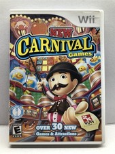 USED - New Carnival Games - Nintendo Wii 2010 - 30 Games / Complete - Tested