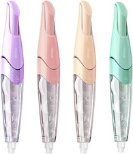 White Correction Tape, Retractable Refillable Correction Tape, with Smooth Pull 