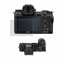 Qalart Nikon Z Series Screen Protector Kit   Tempered Glass Film for Z7 II, Z6