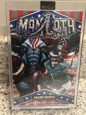 1/1 JUMBO Jalen Hurts Wild Card 2025 National Exclusive Dino Might Mammoth