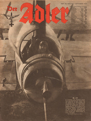 Electronic publication (PDF) Der Adler No 18 1944 International edition