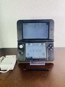 Nintendo 3DS XL LL Gray Handheld English Console Charger Stylus SD US TESTED