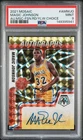 2021 Panini Mosaic NBA Magic Johnson Autograph PSA 9