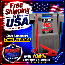 Booster Truck Pac Es6000 Es6000ke 3000 Peak Amp 12 V Jump Starter Booster Truck Pac Es6000 Es6000ke 3000 Peak Amp 12 V Jump Starter