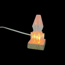 Lumino votivo elettrico a corrente | Candela elettrica | Lampada cimitero | Cero