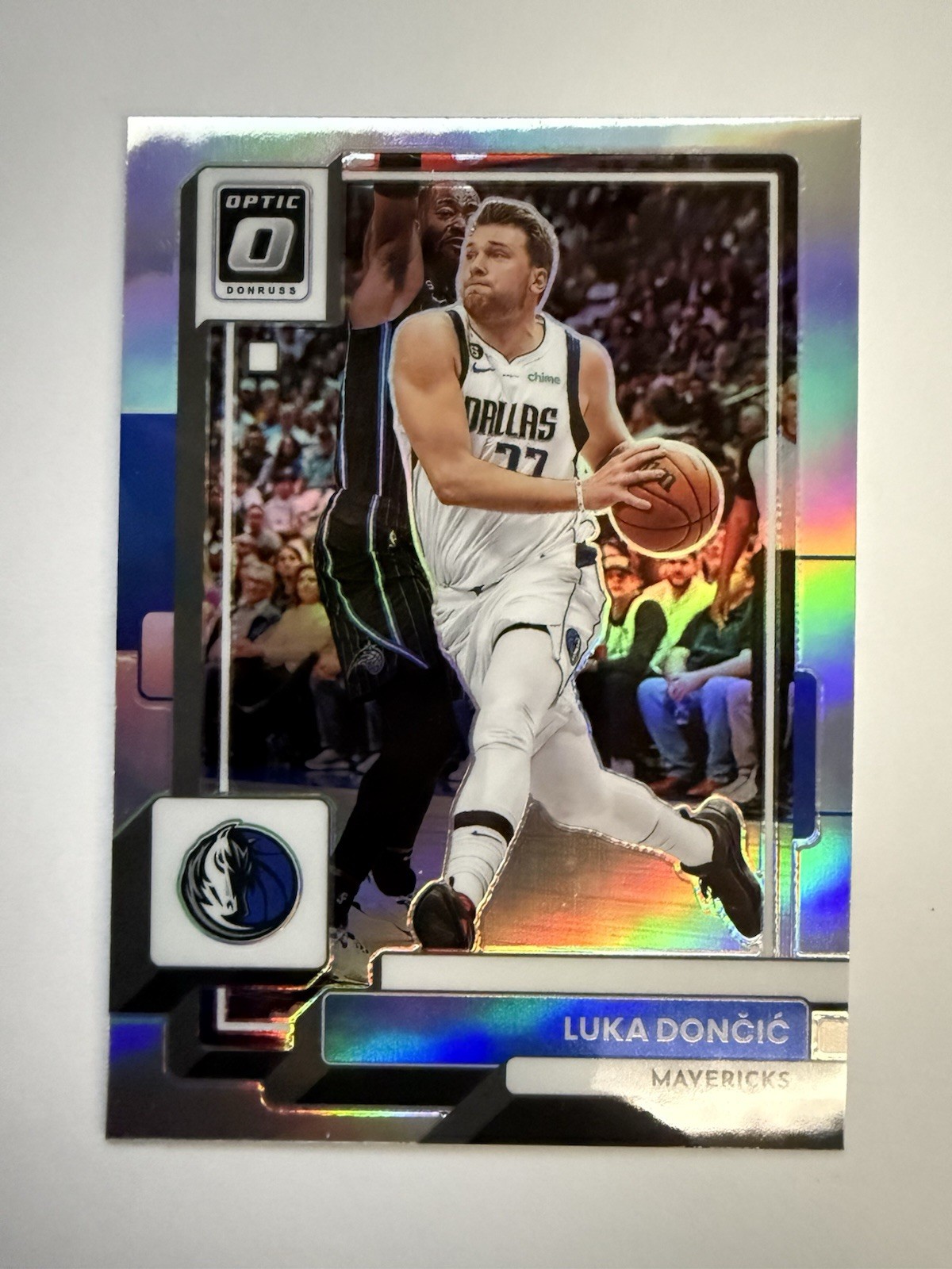 2022-23 Donruss Optic Basketball Luka Doncic Silver HOLO #160 Mavericks🦅