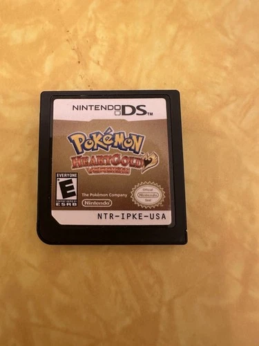 Pokemon HeartGold Version for Nintendo DS 2010 Authentic, Tested Working