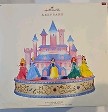 Hallmark Keepsake 2019 Disney Princess Castle Live Your Story NUEVO en caja abierta