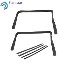 6pcs Front Window Sweep Run Channel Seal Kit Set For Gmc Chevy Blazer Pickup
