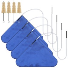 8 Pcs Clarinet Cleaning Kit - Silk Swab Cloth, Mouthpiece Brush, for Flute, Saxo