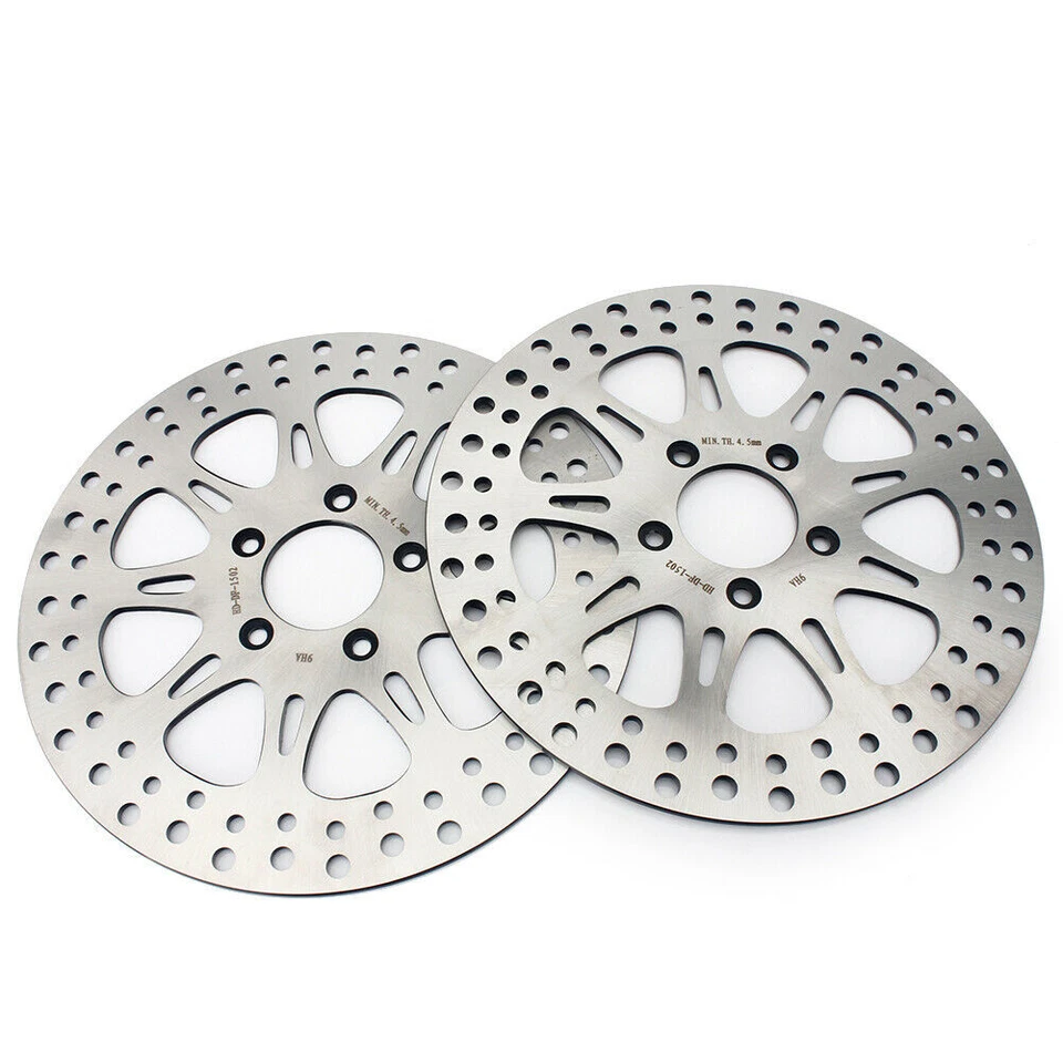 Bremsscheiben Beläge Vorne für Harley Touring 2000-2007 Electra Glide Road King - Bild 2 von 4