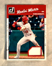 2023 Panini Donruss Baseball Retro Materials Noelvi Marte Cincinnati Reds