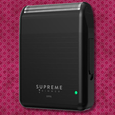 Supreme Trimmer SOLO LiTE Single Foil Shaver Mini Size Razor  STF91 Black