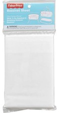 Fisher-Price Baby Bassinet Sheet, Machine-Washable Replacement Sheet for...