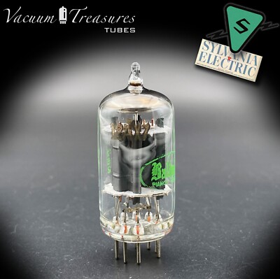 Tube Audio Belvu 12AX7A ECC83 - Plaqué Chrome Argent - NOS Rare Testé