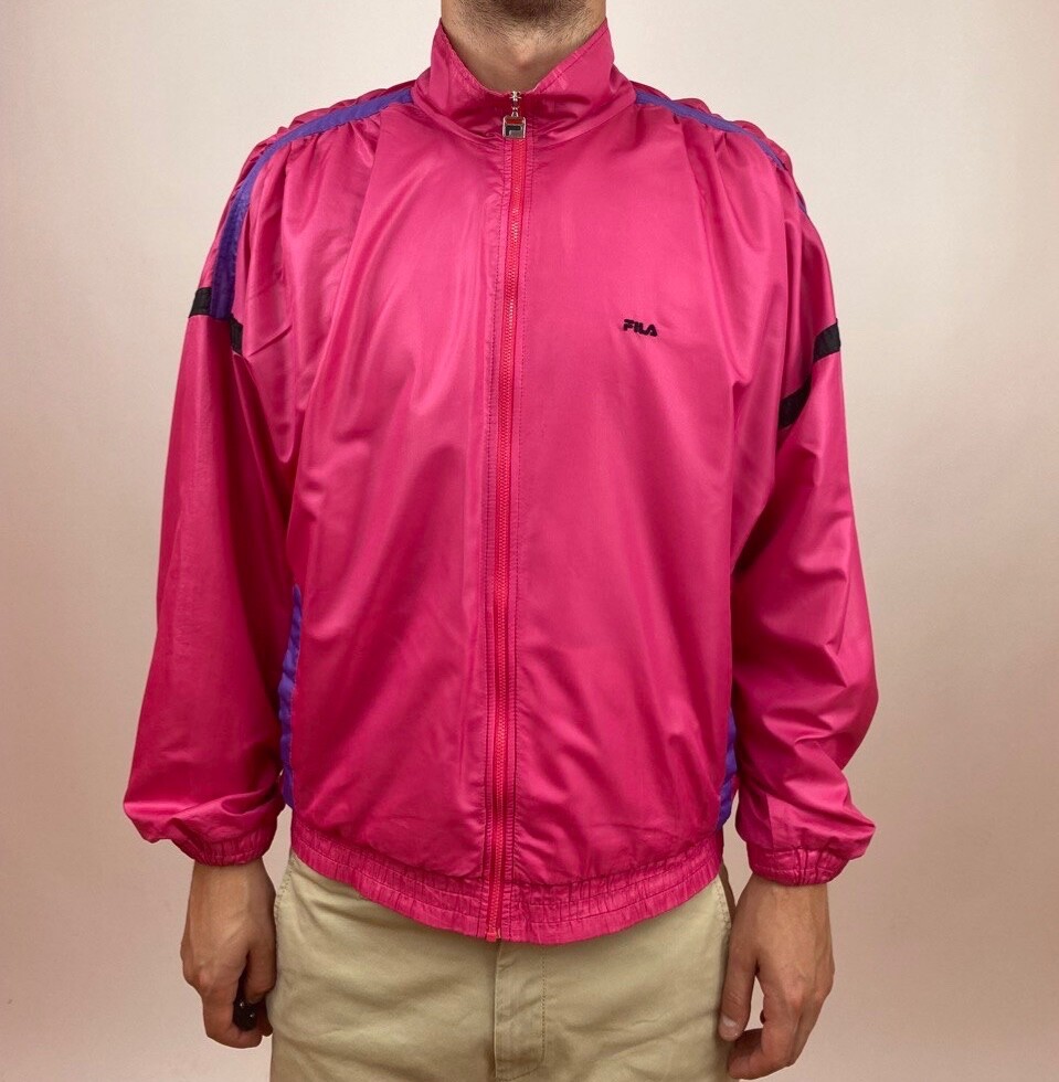 FILA giacca pista sportiva vintage anni 90 taglia XS