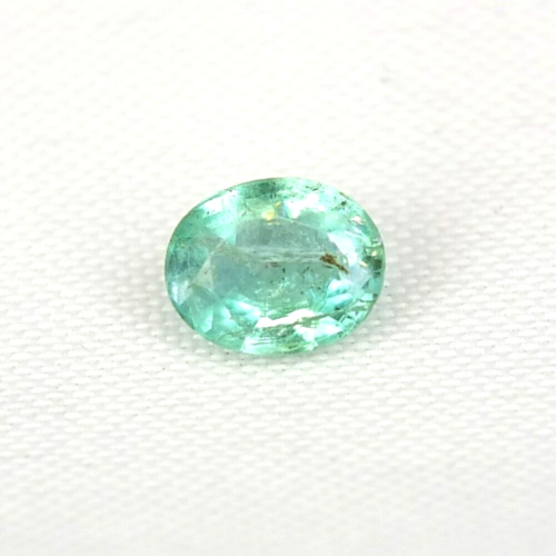 Shola Real 0,60 CT Natural Green Emerald From Sambia - Picture 1 of 5