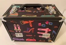 CABOODLES ORGANIZER TRAVEL CASE MAKEUP JEWELRY HAIR ACCESSORIES EXPANDABLE TRAYS