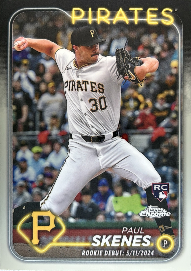 2024 Topps Chrome Update Series - #USC27 Paul Skenes (RC) SGC 9.5