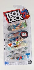 Tech Deck DC Comics Superman Color Bars Ultra DLX Fingerboard 4 Pack 20147664